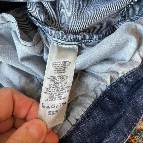 DKNY Jegging Jeans dark wash boyfriend size 14 - Picture 11 of 11